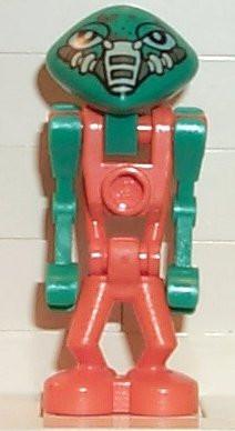 LEGO Minifigure-LoM Martian - Orange Body, Orange Legs-Space/Life on Mars-LOM002-Creative Brick Builders